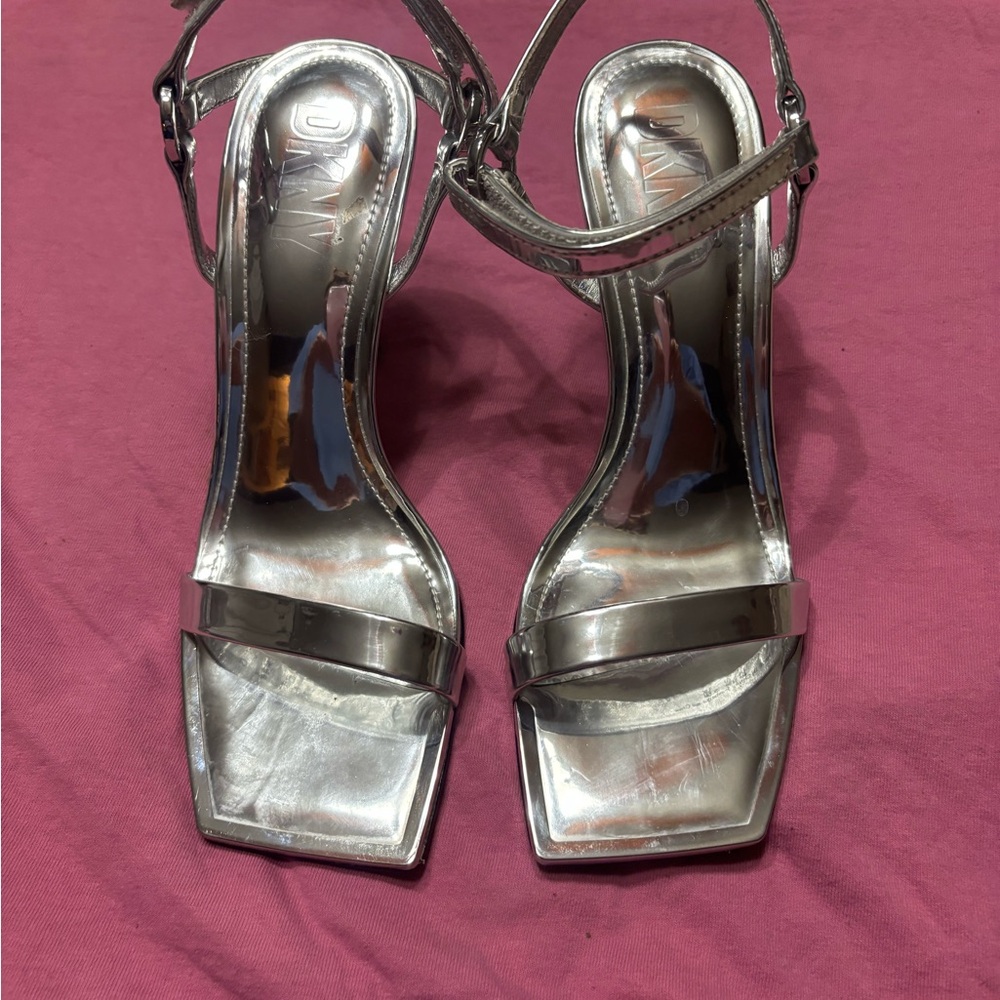 Silver heels